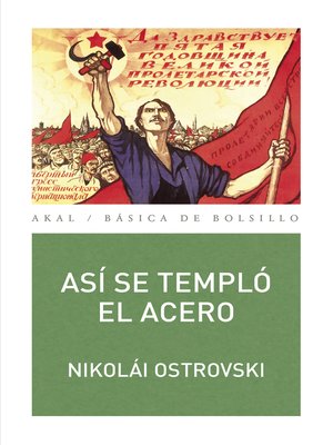 cover image of Así se templó el acero